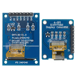 Ã‰cran TFT pour Ardu37, 0.96 / 1.3 pouces, IPS 7P Ã©ventuelles I HD 65K, document complet, technologie LCD ST7735, lecteur IC 80x1.44 (non OLED), 160 pouces small picture n° 2