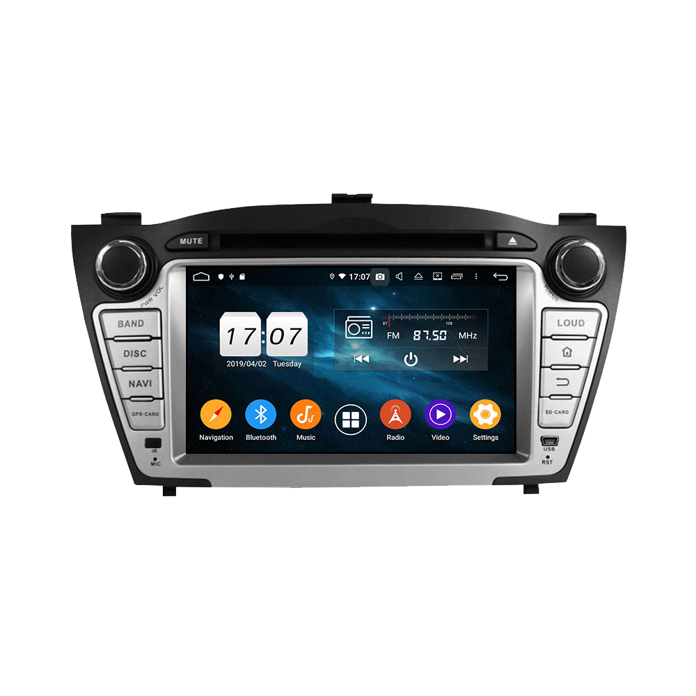 Autoradio Carplay Android, 2 Din, rÃ©cepteur stÃ©rÃ©o, Ã©cran, unitÃ© principale, enregistreur Audio, pour HYUNDAI IX35 (2009, 2010, 2011, 2012, 2013) n° 5