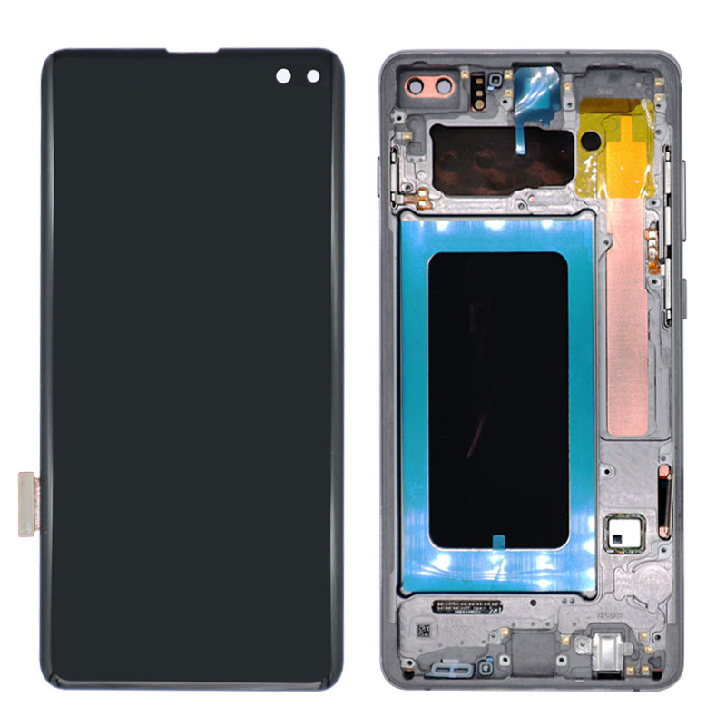 Ã‰cran LCD Super Amoled de remplacement, avec chÃ¢ssis, pour Samsung Galaxy S10 Plus SM-G975F G9750 n° 3