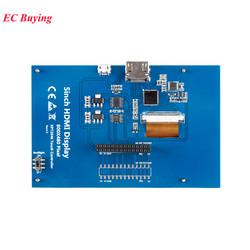 Ã‰cran tactile rÃ©sistif LCD HDMI, moniteur TFT, Raspberry Pi 3rd 4th 3 A +, B +, 2B, 3B +, 4B, technologie d'affichage, 800x480, 5.0 pouces, 5 pouces small picture n° 4