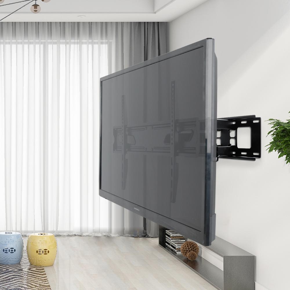 BEISHI-Support mural pour écran TV LCD LED 32, Inclinaison rotative réglable, Charge jusqu'à 50kg, VESA 600x400 n° 2