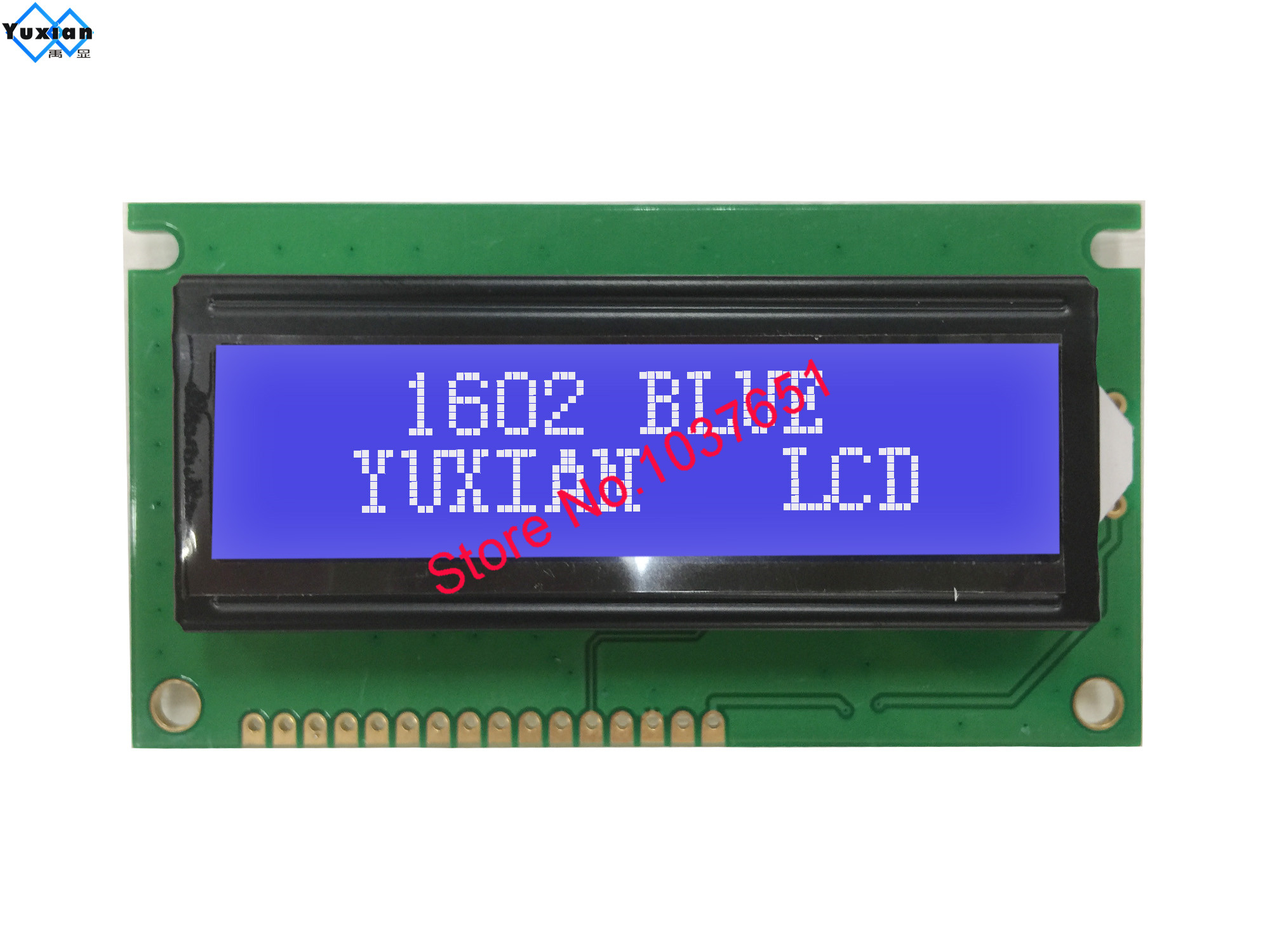 Ã‰cran d'affichage LCD avec module vert, 15PIN, LEDA, 16PIN, LEDK, 1602C, HD44780, BC1602H, 84*44mm n° 4