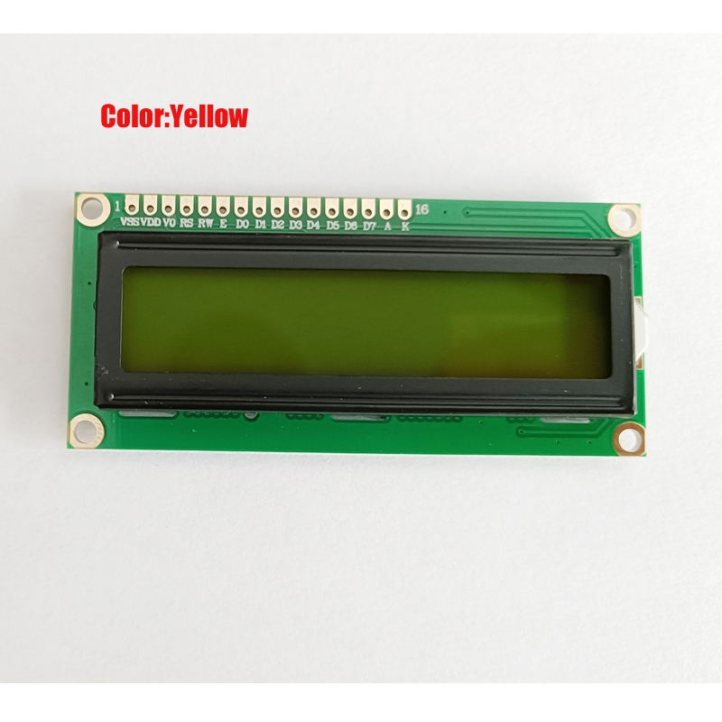 XABL-Ã‰cran LCD Rick Tech LCM avec 4 interfaces, Bleu, Gris, Jaune, IIC, I2C, 1602, 1602A, 16X2, 5V, 3.3V n° 2