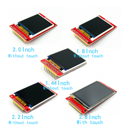 1.44/1.8/2.0/2.2/2.8 pouce TFT couleur Ã©cran LCD Module d'affichage lecteur ST7735 ILI9225 ILI9341 Interface SPI 128*128 240*320