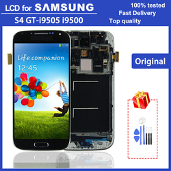 Ã‰cran LCD d'origine Super AMOLED S4 pour Samsung Galaxy S4 GT-i9505 i9500 i9affair i337 LCD Ã©cran tactile HÃ©bergements eur assemblÃ©e 5.0 pouces small picture n° 1