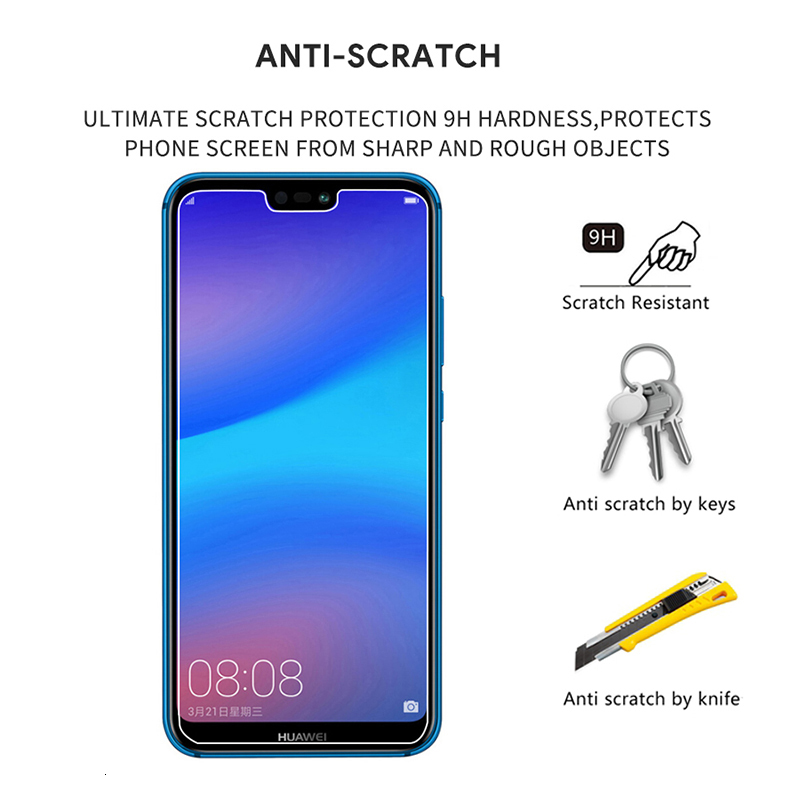 Verre de protection pour Huawei P20 Lite Light P 20 Pro, Film protecteur d'Ã©cran en verre guatÃ©maltÃ¨que pour Huy AbropÃ©rer P20lite P20pro n° 4