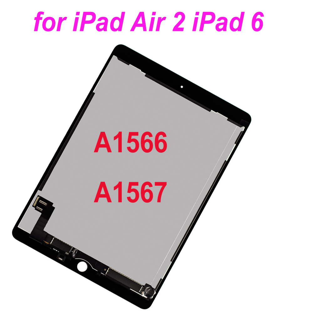 Ensemble écran tactile LCD de remplacement, 9.7 pouces, pour iPad Air 2 A1566 A1567, original n° 2