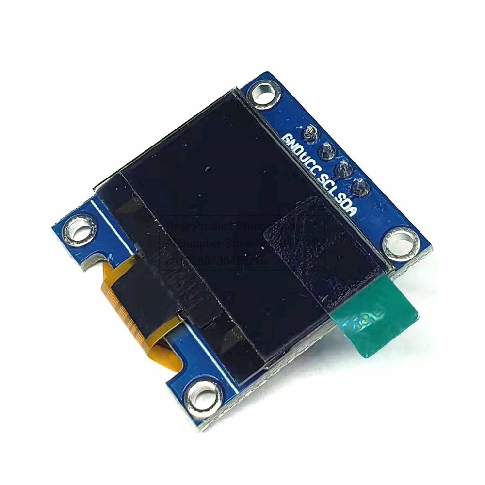 Module d'affichage de Communication, Ã©cran OLED IIC I2C de 0.96 pouces SSD1306, pilote 4 broches 128x64 n° 1