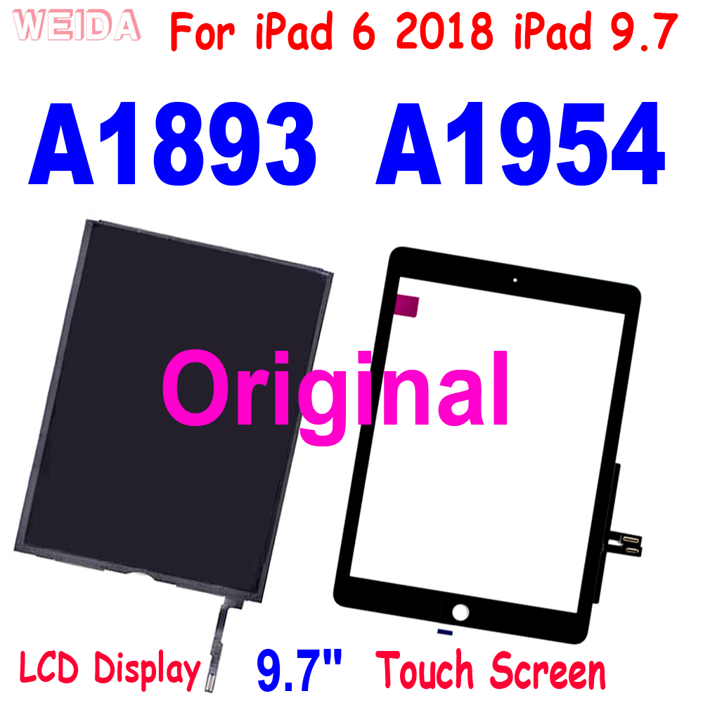 Ã‰cran tactile LCD de remplacement, 9.7 pouces, pour iPad6 iPad 6 2018 A1893 A1954, 9.7 n° 1