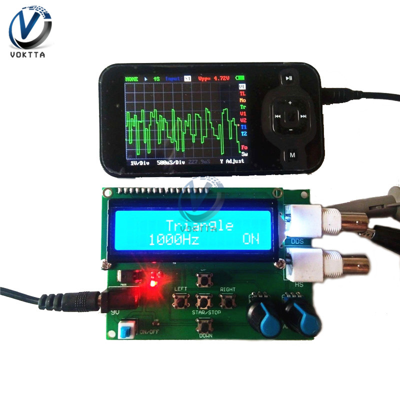 DDS fonction gÃ©nÃ©rateur de Signal sinus carrÃ© sciure Triangle gÃ©nÃ©rateur d'onde 1602 numÃ©rique LCD Module d'affichage n° 6