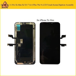 Ensemble Ã©cran tactile LCD, testÃ© AA +++, pour iPhone 11 Pro Xs Max XR X 8 7 6s 6 Plus 5se 5s 5c 5 4s, 1 piÃ¨ce small picture n° 3