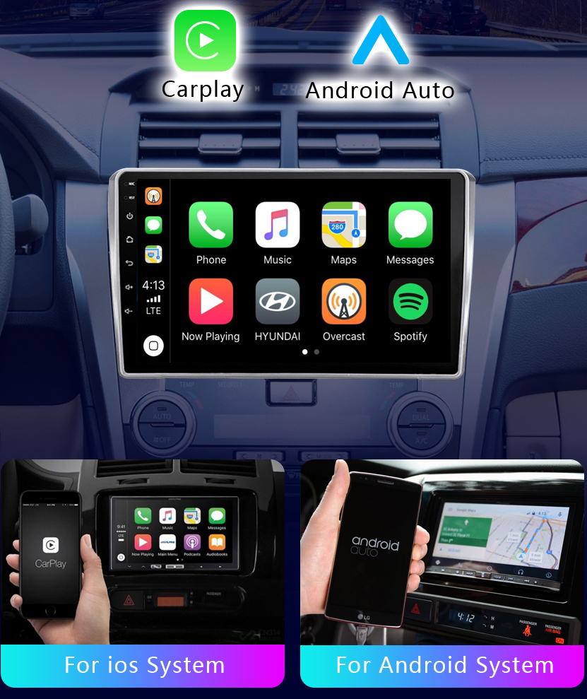 Autoradio multimÃ©dia V7, Android 12, 9, 10 , 2din, BT, GPS, stÃ©rÃ©o, lecteur multimÃ©dia, pour voiture Volkswagen, Nissan, Hyundai, Kia, Toyota, Honda n° 2