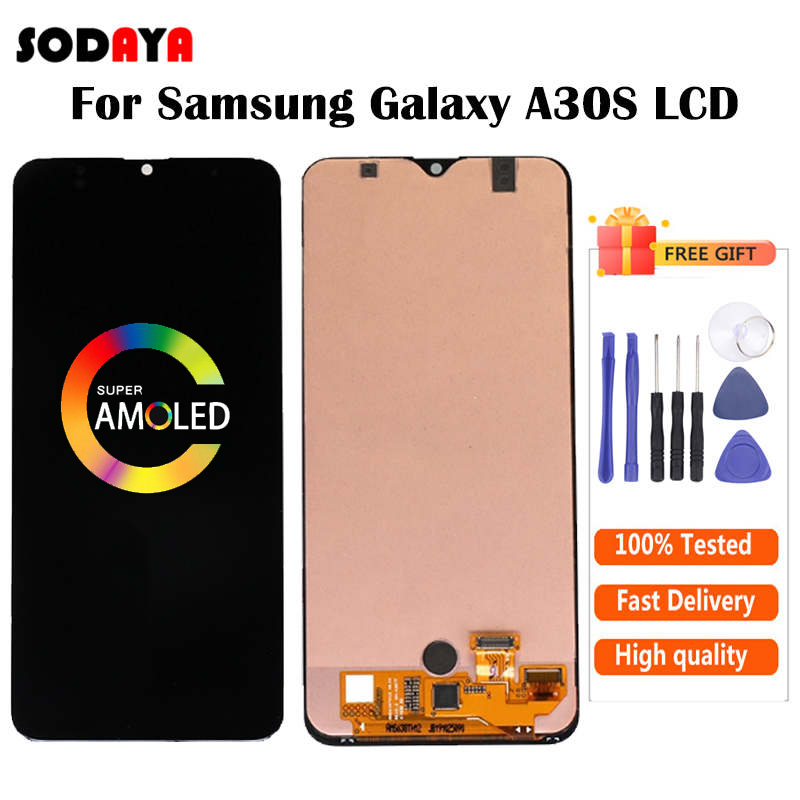 Super AMOLED Samsung Galaxy A30S LCD A307JoyA307G SM-A307F A307F Ã‰cran LCD avec assemblage de HÃ©bergements eur d'Ã©cran tactile n° 2