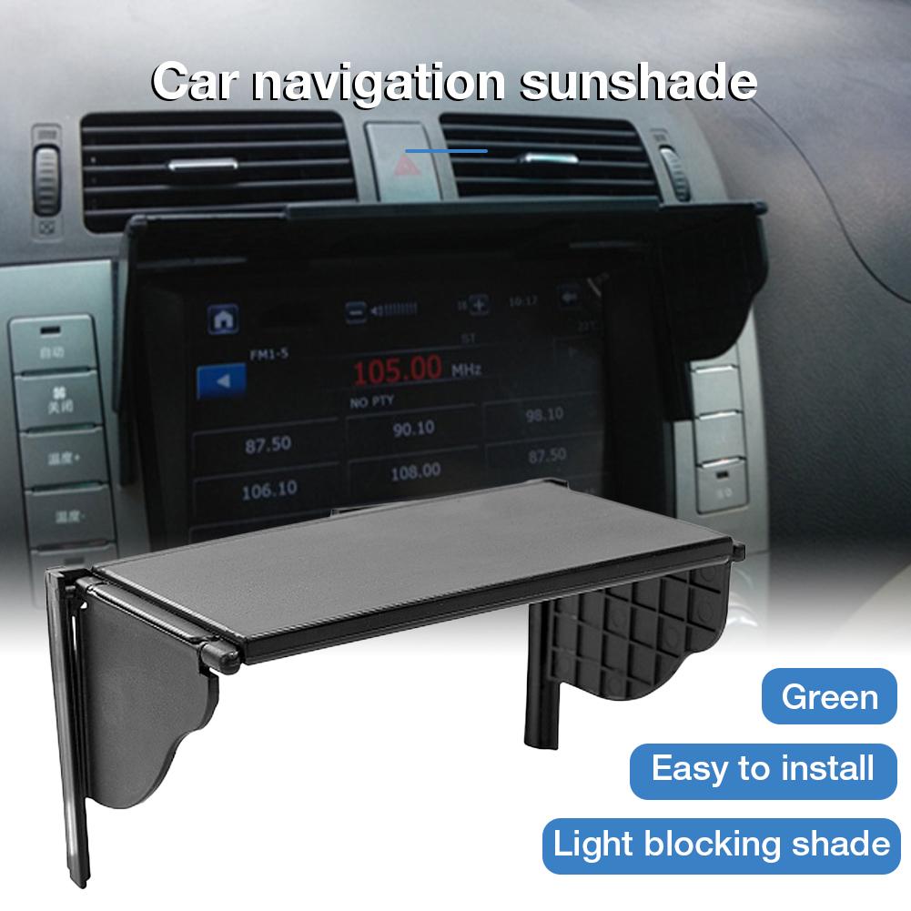 Protecteur d'écran de navigation GPS de voiture, pare-soleil, pare-soleil, 7 , adapté à la plupart des types de GPS n° 2