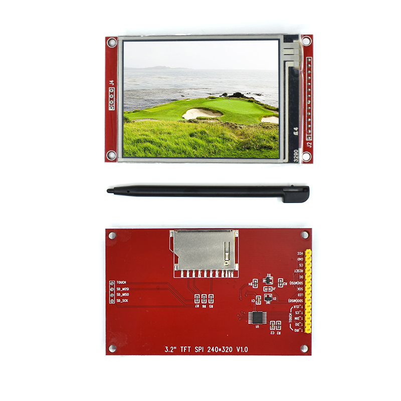 Ã‰cran d'affichage technique LCD avec pilote d'Ã©cran tactile, sÃ©rie TFT Ã©ventuelles I, IC ILI9341 pour MCU, 3.2 pouces, 320x240 n° 2