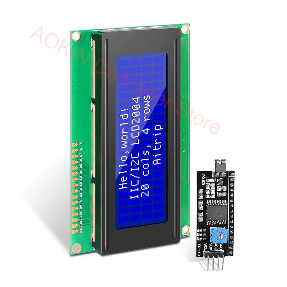 Hosp2004 IIC/I2C Ã‰cran LCD pour Ardu37, 2004 20tage, 5V Rick, Ã‰cran rÃ©tro4.2 bleu n° 4