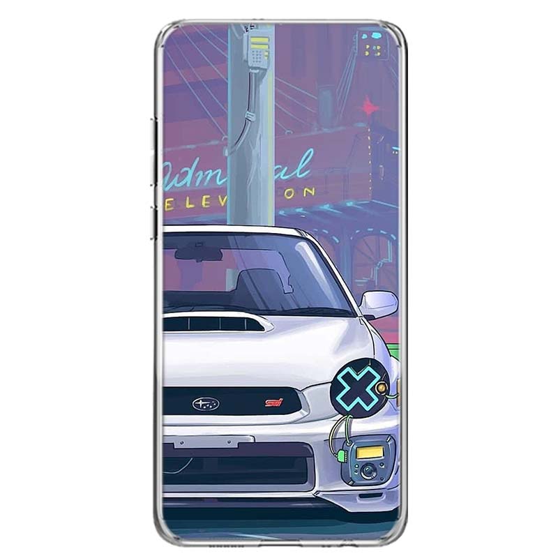 Coque de tÃ©lÃ©phone motif voiture de sport japonaise JDM, Ã©tui pour Huawei P50 Pro P40 P30 Lite P20 P10 Mate 10 Lite 20 30 Pro 40 n° 2