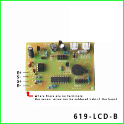 Circuit imprimÃ© de puce de carte mÃ¨re de balance Ã©lectronique, accessoires d'affichage de mot rouge noir, fabriquÃ© en Chine, LED LCD small picture n° 5