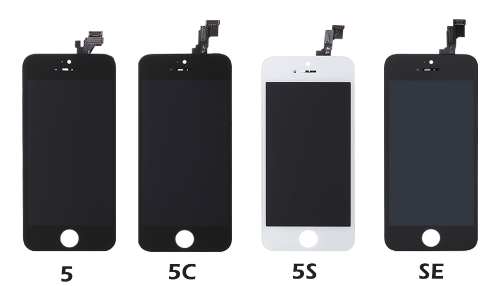 Ensemble Ã©cran tactile LCD de remplacement, noir et blanc, avec Ã©tui et kit d'outils, pour iPhone 5 5S 5C SE 2016 n° 4