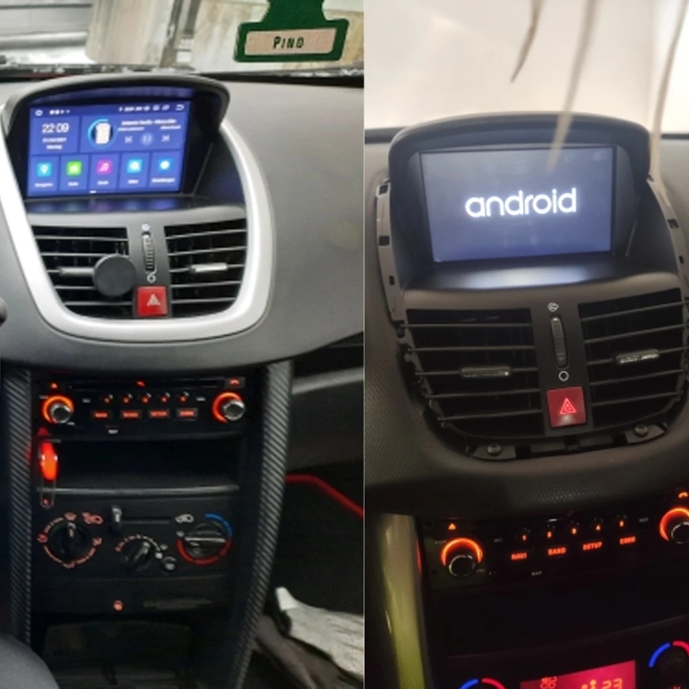 Autoradio Android 11 avec Navigation GPS et Enregistreur Audio StÃ©rÃ©o pour Voiture, UnitÃ© Centrale, Carplay, DSP, Ã‰cran, 4 Go/128 Go, KIT 207, 2008-2014 n° 6