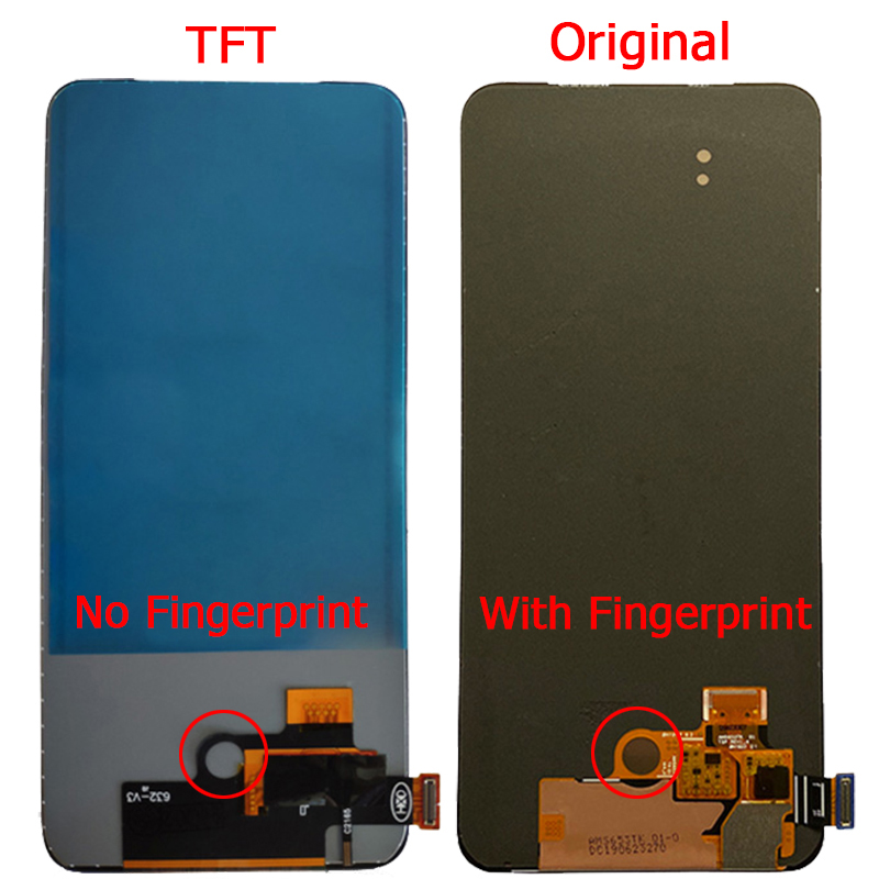 Ã‰cran tactile LCD avec chÃ¢ssis, 6.53 pouces, pour Realme X, pour OPPO K3/Reno2 Z/Reno2 F n° 3