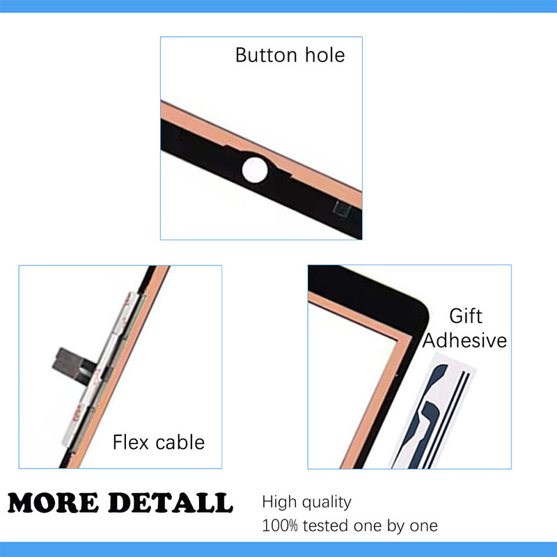 Ã‰cran tactile LCD de remplacement pour iPad 6, 6e gÃ©nÃ©ration, Isabel, A1954, A1893, 9.7, 2018, nouveau n° 5