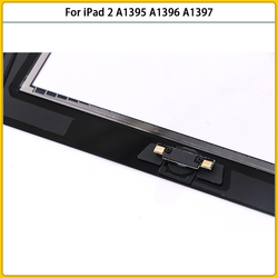 Pour iPad 2 A1395 A1396 A1397 Ã‰cran Tactile Digitizer Capteur Pour iPad 2 Ã‰cran Tactile LCD Avant En Verre ExtÃ©rieur Bouton Remplacer small picture n° 5