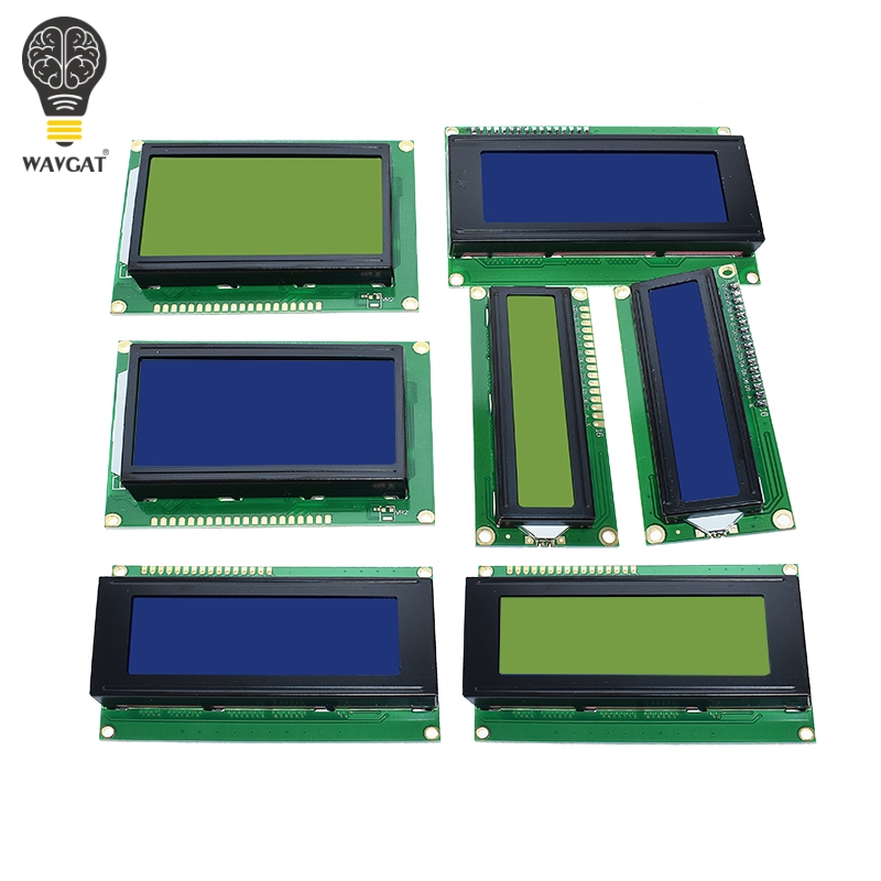 HOPP1602-Ã‰cran LCD Bleu Vert 16x2 20tage rick, Module 1602 2004 12864, ContrÃ´leur HD44780, LumiÃ¨re Bleue et Noire n° 4