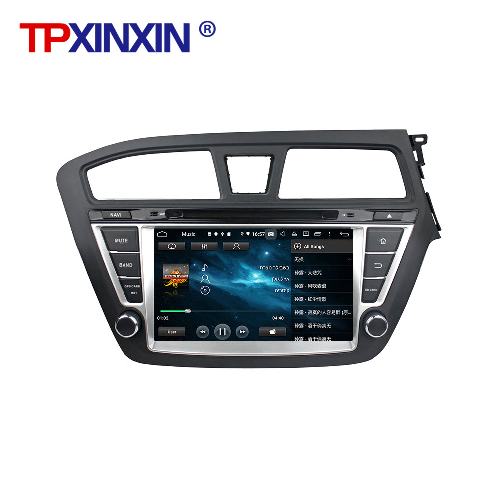 Autoradio Android 10, lecteur multimÃ©dia Ã  Ã©cran tactile IPS, avec systÃ¨me de Navigation GPS, Carplay, DSP, pour Hyundai I20 n° 6