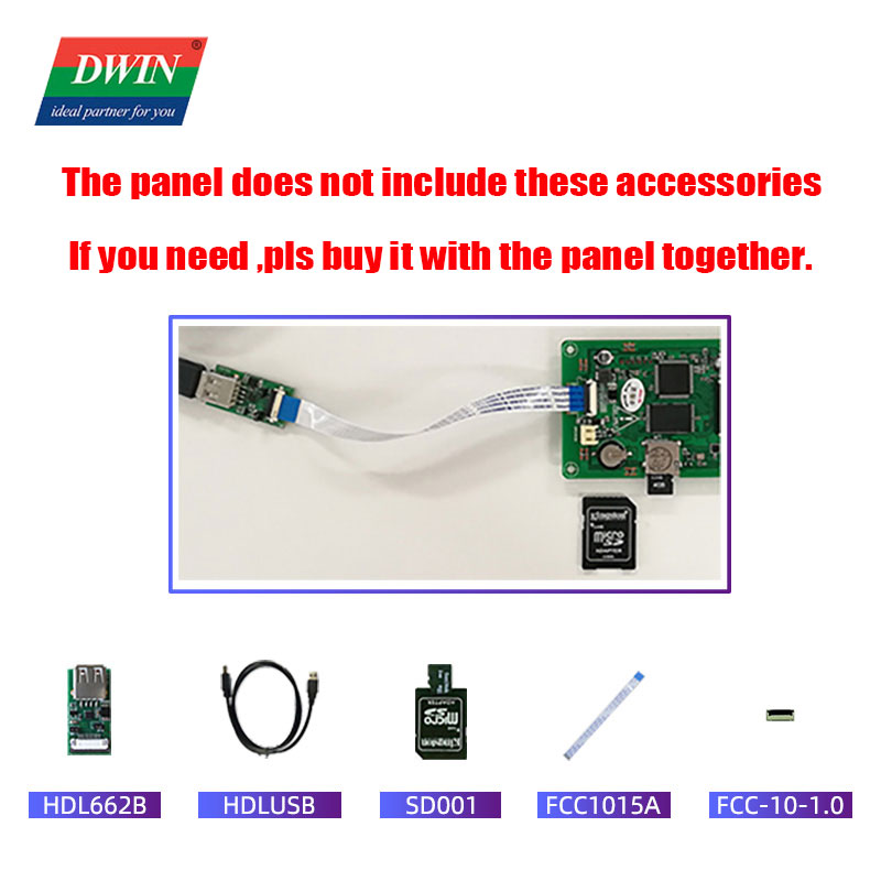 DWIN 5 pouces 800x480 TFT LCD Ã©cran HMI Ã©cran tactile prix bas DMG80480C050-04WTC rentable n° 5