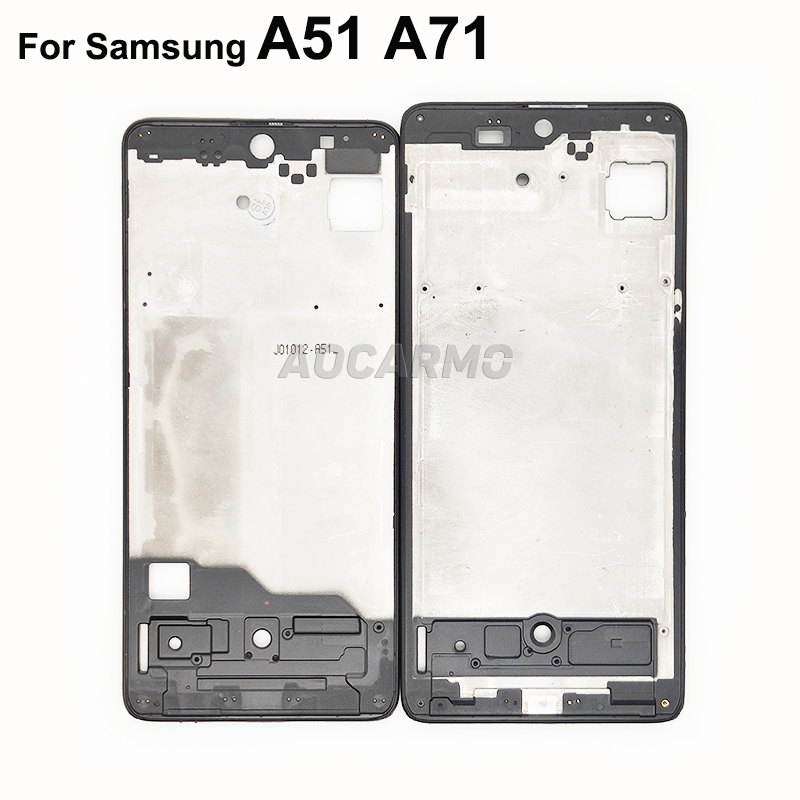 Aocarmo â€“ cadre d'Ã©cran LCD, plaque frontale pour Samsung Galaxy A51 A71 SM-5160 SM-7160 n° 2