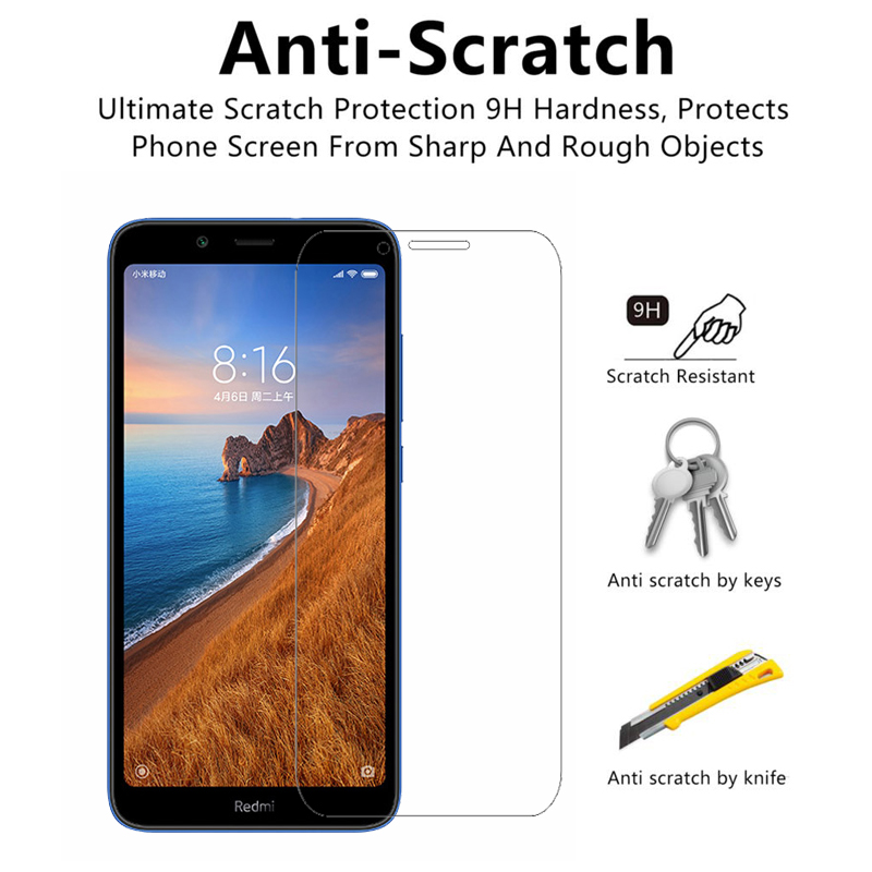 Protecteur d'Ã©cran en verre pour Xiaomi, Film de protection, Armure, Guatemala, Redmi 7A, Xaomi, Redmi7A, 7, A, Note 11, 10 Pro, 8, 9, A, C, S, 2 piÃ¨ces n° 3