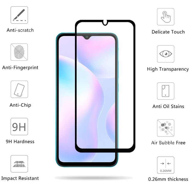 Protecteur d'Ã©cran en verre pour Xiaomi Redmi 9A, film de protection pour tÃ©lÃ©phone portable, 2 piÃ¨ces, Xaomi Redme 9 9C A9 Redmi9A n° 2