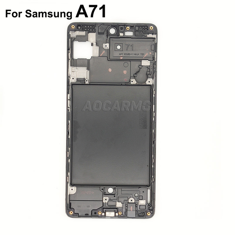 Aocarmo â€“ cadre d'Ã©cran LCD, plaque frontale pour Samsung Galaxy A51 A71 SM-5160 SM-7160 n° 3