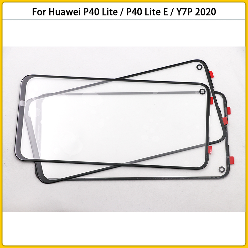 Ã‰cran tactile LCD avec OCA pour Huawei P40 Lite E / Y7P 2020, verre extÃ©rieur, lentille du panneau avant n° 4