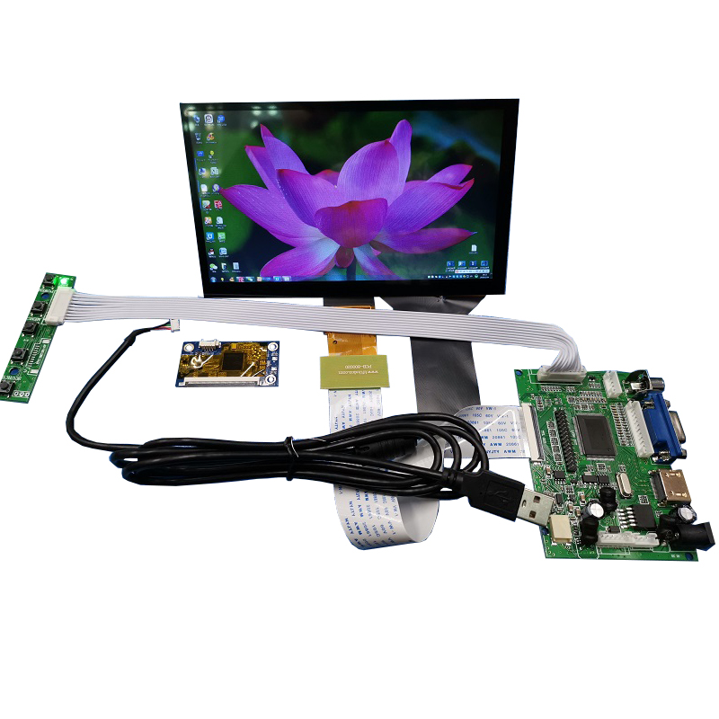 Moniteur tactile IPS capacitif avec Ã©cran de 7 pouces, 1024x600 px, HDMI, LCD, pour voiture, Raspberry Pi 3 5 points n° 1