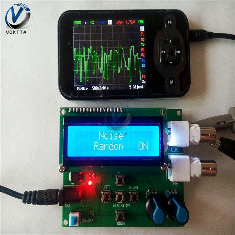 DDS fonction gÃ©nÃ©rateur de Signal sinus carrÃ© sciure Triangle gÃ©nÃ©rateur d'onde 1602 numÃ©rique LCD Module d'affichage n° 4