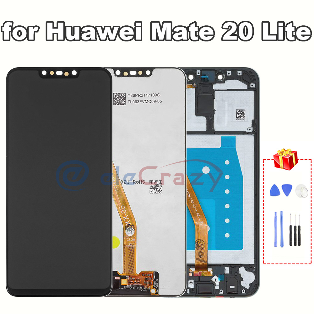 Ã‰cran tactile LCD de qualitÃ© supÃ©rieure avec cadre 100% testÃ©, pour Huawei Mate 20 Lite n° 1