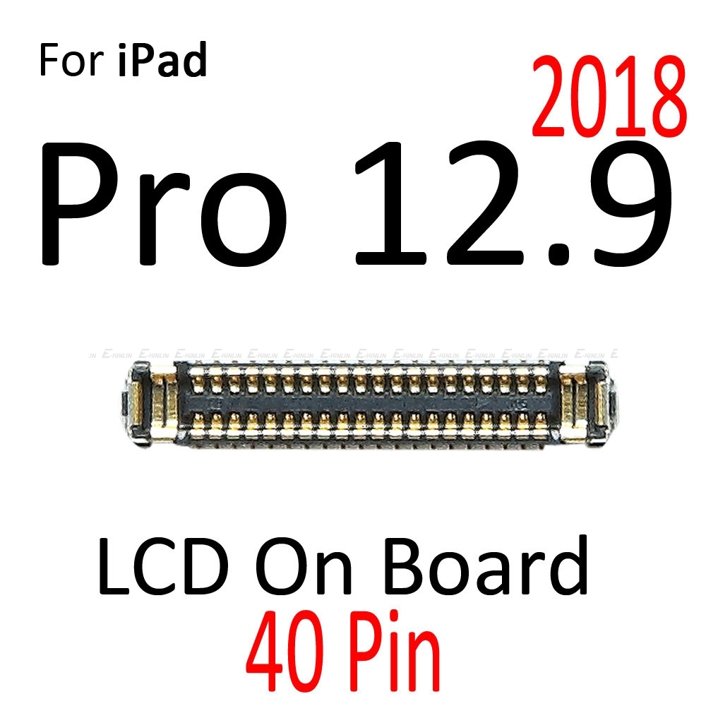 Connecteur FPC de HÃ©bergements eur d'Ã©cran tactile d'affichage Ã  cristaux liquides sur la carte mÃ¨re, cÃ¢ble flexible, iPad Pro, 9.7, 10.5, 12.9, 2015, 2016, 2017, 2018 n° 2