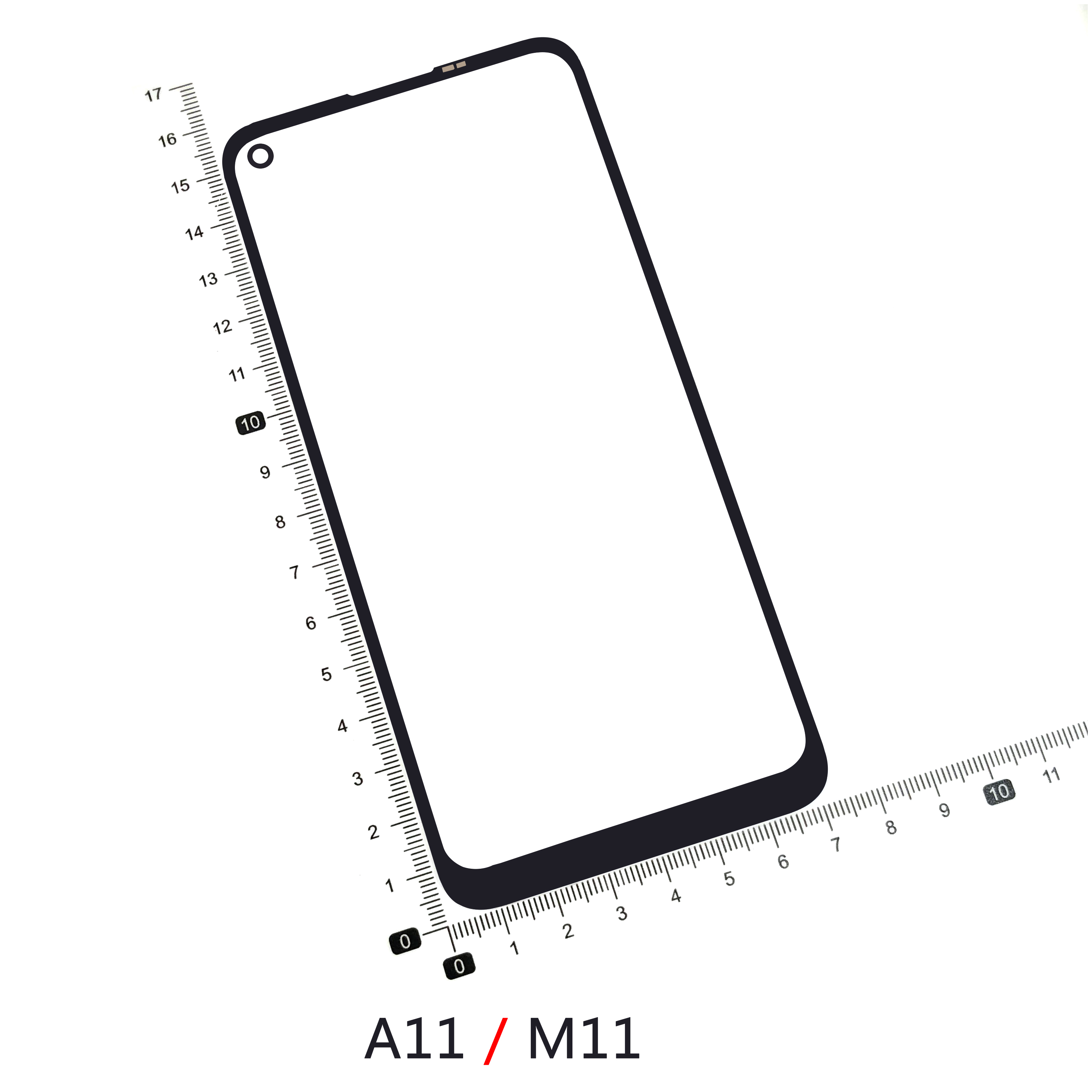 Pour Samsung A01 noyau A015 M01 A02S A10S A11 M11 A12 M12 A20 M10S A30S A20S A21 d'affichage Ã€ CRISTAUX LIQUIDES extÃ©rieur d'Ã©cran tactile En Verre Avant n° 5