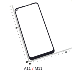 Pour Samsung A01 noyau A015 M01 A02S A10S A11 M11 A12 M12 A20 M10S A30S A20S A21 d'affichage Ã€ CRISTAUX LIQUIDES extÃ©rieur d'Ã©cran tactile En Verre Avant small picture n° 5