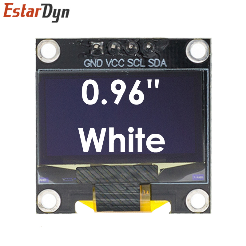 Carte d'Ã©cran LCD pour Ardu37, certification ROHS, Ã©cran Oled IIC sÃ©rie blanc, SSD1315 ogeneX64 I2C 0.96, 12864 pouces n° 4