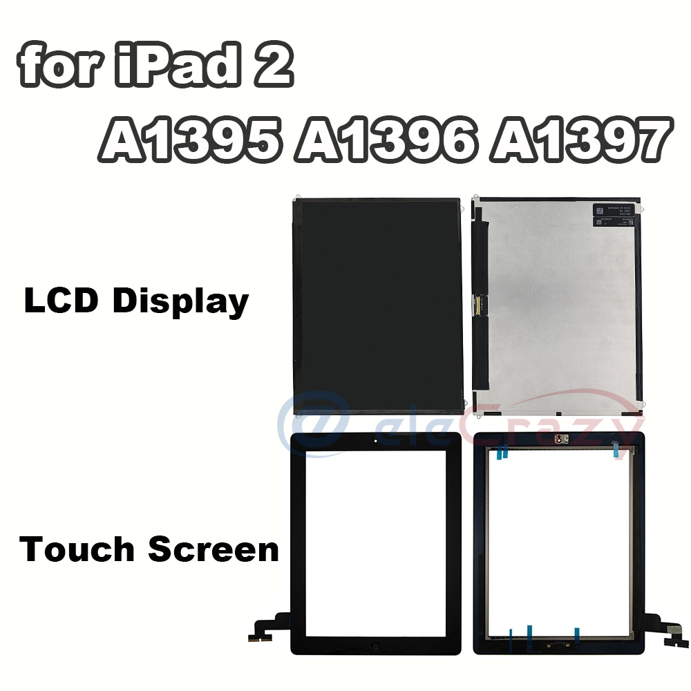 Ã‰cran tactile LCD de remplacement, 9.7 pouces, Grade AAA +, pour iPad 2, A1395, A1397, A1396, A1397, 100% testÃ© n° 1