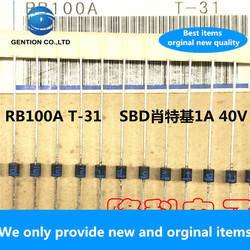 Diode Schottky 1A 40V 100% RB100A, demi-graine bleue importÃ©e, 30 piÃ¨ces, RB100AT-31, original, nouveau, R-1