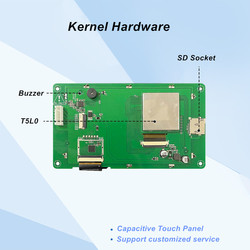 DWIN 5 pouces 800x480 TFT LCD Ã©cran HMI Ã©cran tactile prix bas DMG80480C050-04WTC rentable small picture n° 2