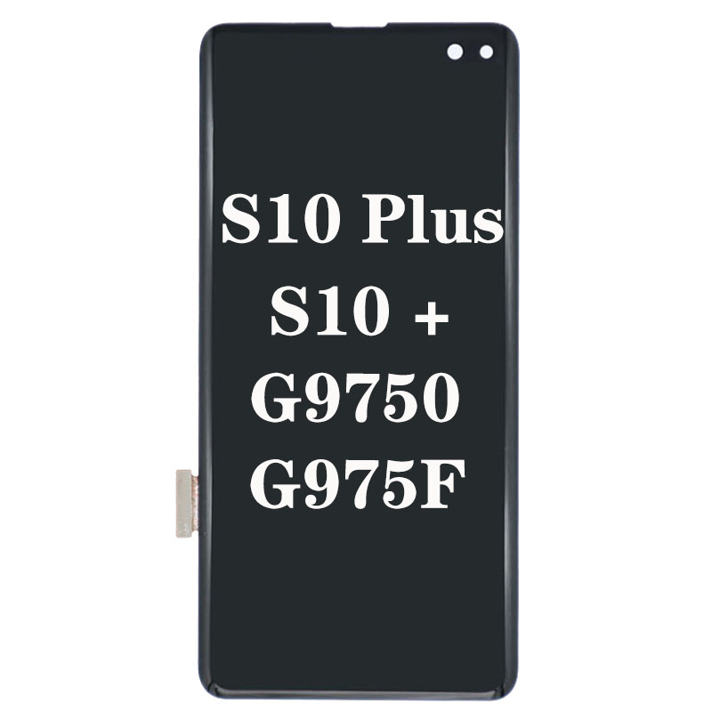 Ã‰cran LCD Super Amoled de remplacement, avec chÃ¢ssis, pour Samsung Galaxy S10 Plus SM-G975F G9750 n° 1