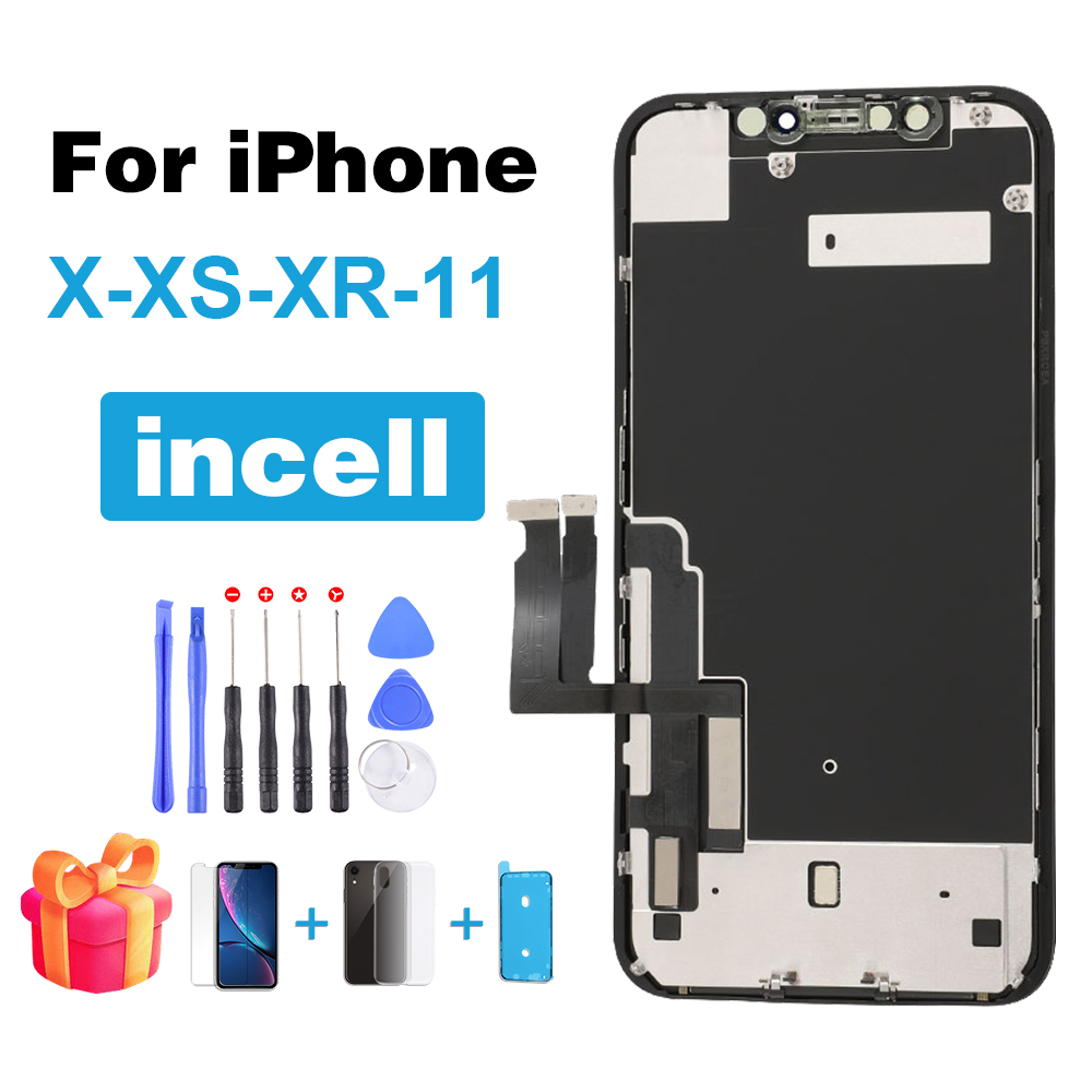 Incell-Remplacement d'Ã©cran LCD pour iPhone, assemblage de HÃ©bergements eur tactile 3D, XS Max 12 et 13 Mini, X, Poly, XS 11, nouveau n° 1