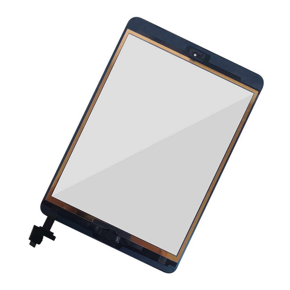 NumÃ©riseur d'Ã©cran tactile en verre avec bouton d'accueil, piÃ¨ces de rechange adhÃ©sives flexibles pour iPad mini 2 1 A1489 A1490 A1491 A1432 A1454 A1455 n° 5