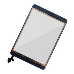 NumÃ©riseur d'Ã©cran tactile en verre avec bouton d'accueil, piÃ¨ces de rechange adhÃ©sives flexibles pour iPad mini 2 1 A1489 A1490 A1491 A1432 A1454 A1455 small picture n° 5