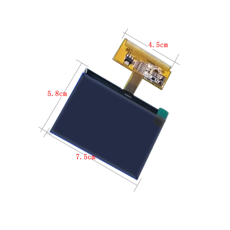 Le plus rÃ©cent Ã©cran LCD VDO pour Audi A3 A4 horizon pour V-W Passat Flex connecteur affichage conducteur D1560TOB haute qualitÃ© n° 6